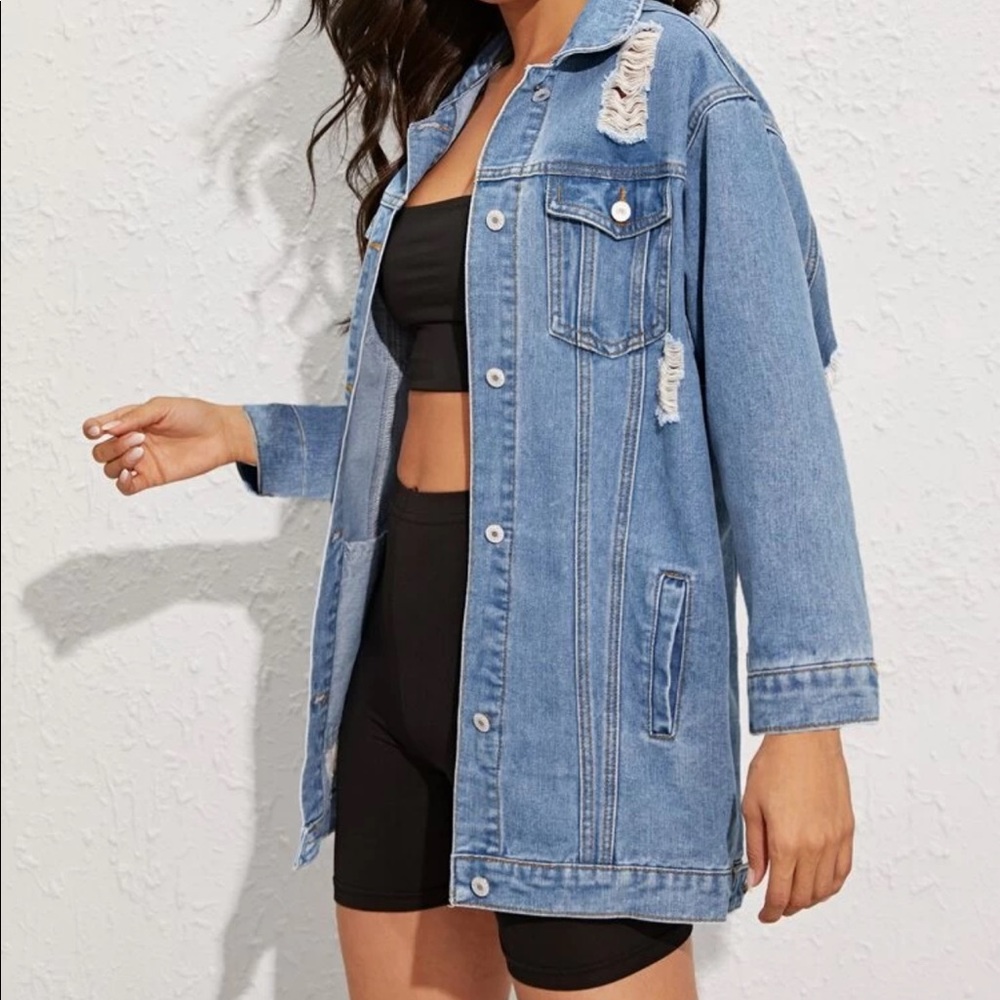 Oversized Jean Jacket 💙✨